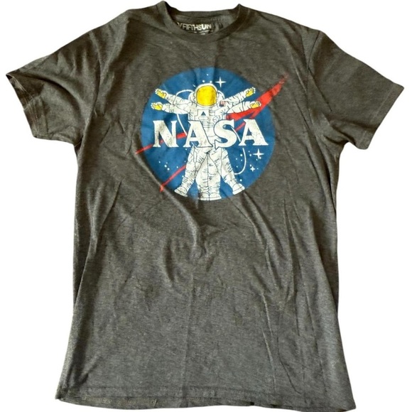 Fifth Sun Other - NASA Graphic T-Shirt in Gray